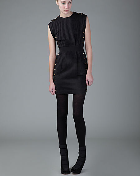 blk studd dress fz